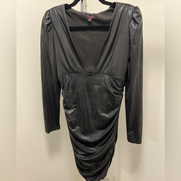 Fiestar Shimmery Black/Metallic Dress, size M - Picture 1 of 2